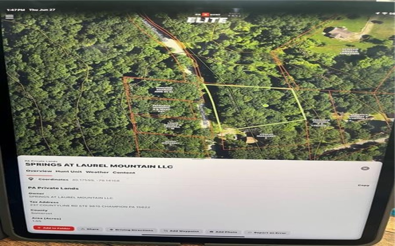 Lot 180 and 181 Laurel Summit Road, Jennerstown, 15531, ,Farm-acreage-lot,For Sale,Laurel Summit Road,1655386