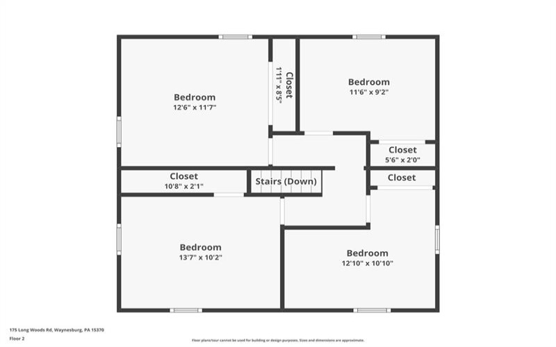 175 Long Woods Rd, Waynesburg, 15370, 5 Bedrooms Bedrooms, ,1.1 BathroomsBathrooms,Residential,For Sale,Long Woods Rd,1680090