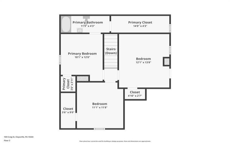 100 Craig St, Claysville, 15323, 3 Bedrooms Bedrooms, ,2 BathroomsBathrooms,Residential,For Sale,Craig St,1681574