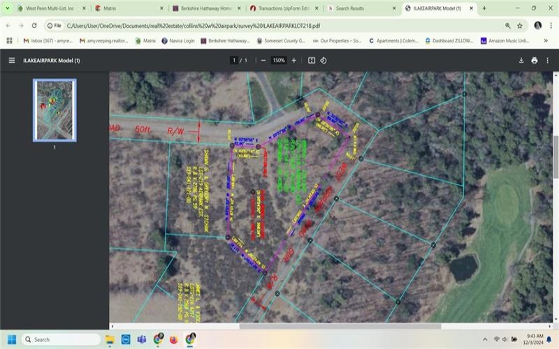 LOT 218 Airpark Rd, Central City, 15926, ,Farm-acreage-lot,For Sale,Airpark Rd,1681881