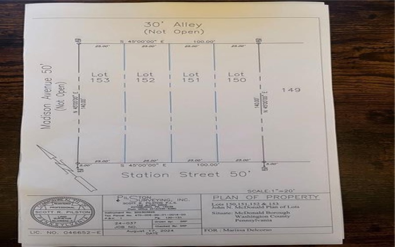 0 Station ST, McDonald, 15057, ,Farm-acreage-lot,For Sale,Station ST,1696605