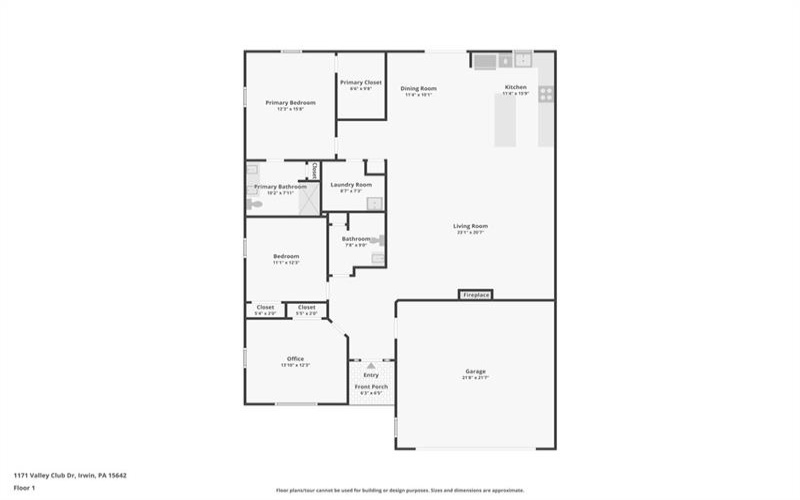 1171 VALLEY-CLUB DR., IRWIN, 15642, 3 Bedrooms Bedrooms, 8 Rooms Rooms,2 BathroomsBathrooms,Residential,For Sale,VALLEY-CLUB DR.,1699367