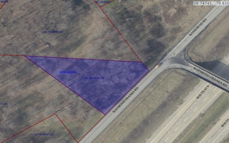 0 Raymond Franks Road, Lake Lynn, 15451, ,Farm-acreage-lot,For Sale,Raymond Franks Road,1708091