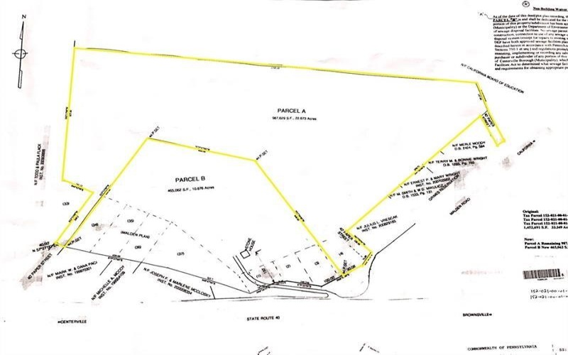 1 Malden Rd, Brownsville, 15417, ,Farm-acreage-lot,For Sale,Malden Rd,1728831