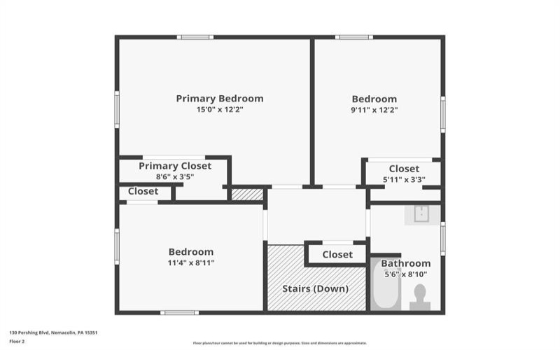 130 Pershing BOULEVARD, Nemacolin, 15351, 3 Bedrooms Bedrooms, 7 Rooms Rooms,1.1 BathroomsBathrooms,Residential,For Sale,Pershing,1747005