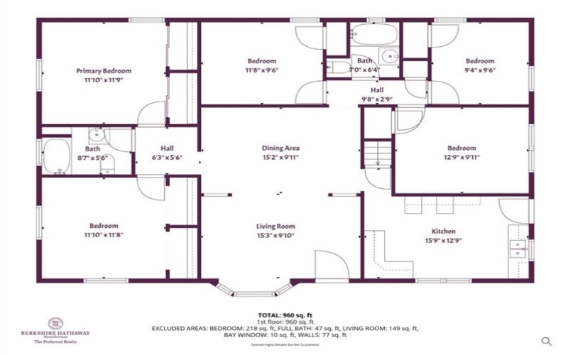 492 Brush Avenue, Greater Johnstown, 15906, 5 Bedrooms Bedrooms, 8 Rooms Rooms,2 BathroomsBathrooms,Residential,For Sale,Brush Avenue,1739682