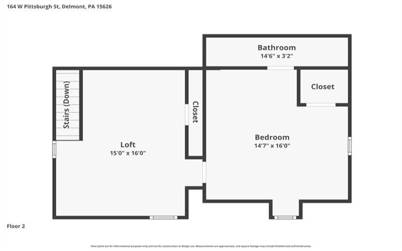 164 Pittsburgh Street, Delmont, 15626, 2 Bedrooms Bedrooms, 6 Rooms Rooms,2 BathroomsBathrooms,Residential,For Sale,Pittsburgh Street,1749109