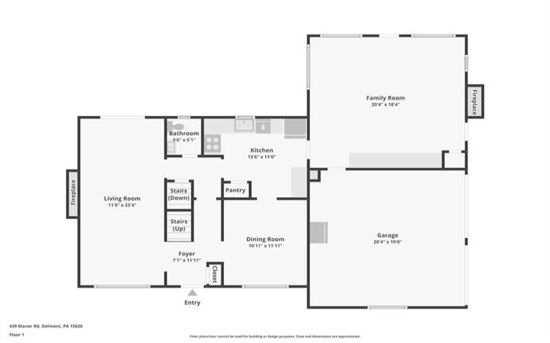 439 Manor Road, Delmont, 15626, 3 Bedrooms Bedrooms, 11 Rooms Rooms,2.2 BathroomsBathrooms,Residential,For Sale,Manor Road,1742426