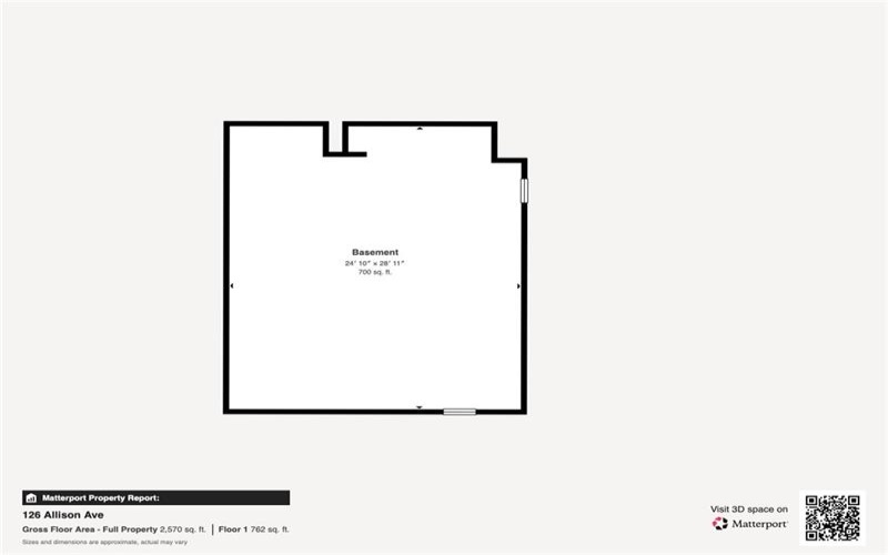 126 Allison Ave, Houston, 15342, 2 Bedrooms Bedrooms, 8 Rooms Rooms,1.1 BathroomsBathrooms,Residential,For Sale,Allison Ave,1752123