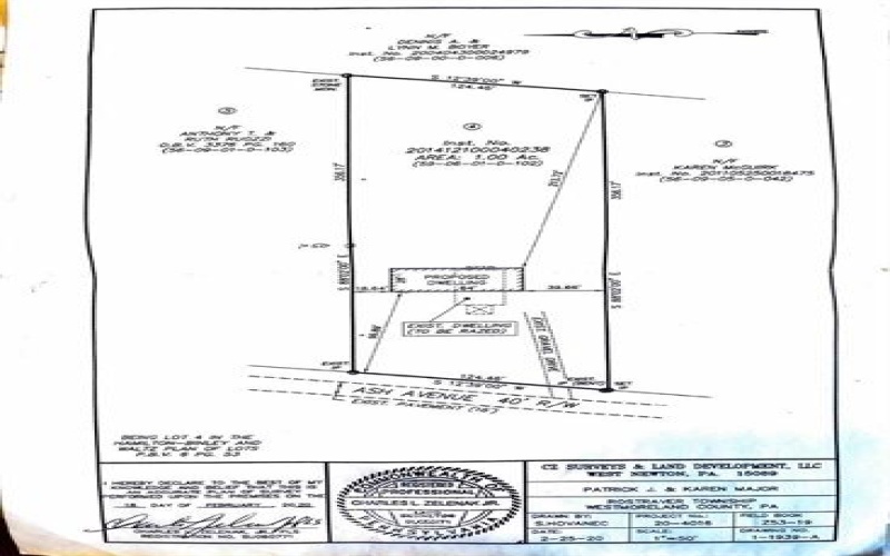 720 Hamilton Ave, Belle Vernon, 15012, ,Farm-acreage-lot,For Sale,Hamilton Ave,1751471