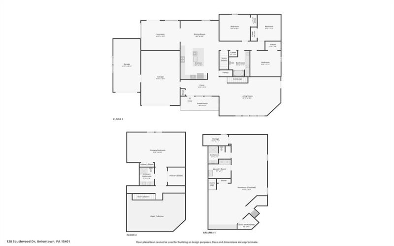128 Southwood DRIVE, Uniontown, 15401, 4 Bedrooms Bedrooms, 9 Rooms Rooms,3 BathroomsBathrooms,Residential,For Sale,Southwood,1753868
