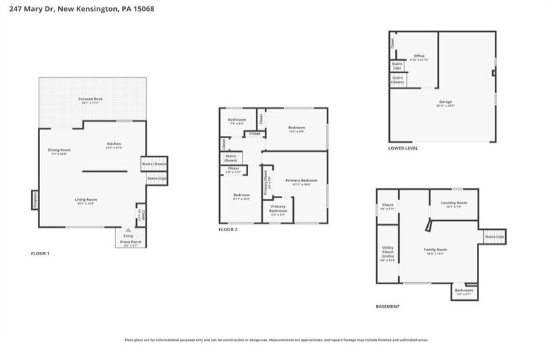 247 Mary DRIVE, New Kensington, 15068, 3 Bedrooms Bedrooms, 9 Rooms Rooms,2.1 BathroomsBathrooms,Residential,For Sale,Mary,1763881