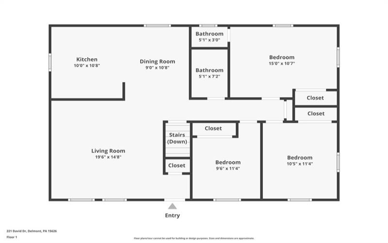 221 David Drive, Delmont, 15626, 3 Bedrooms Bedrooms, 9 Rooms Rooms,2.1 BathroomsBathrooms,Residential,For Sale,David Drive,1764302