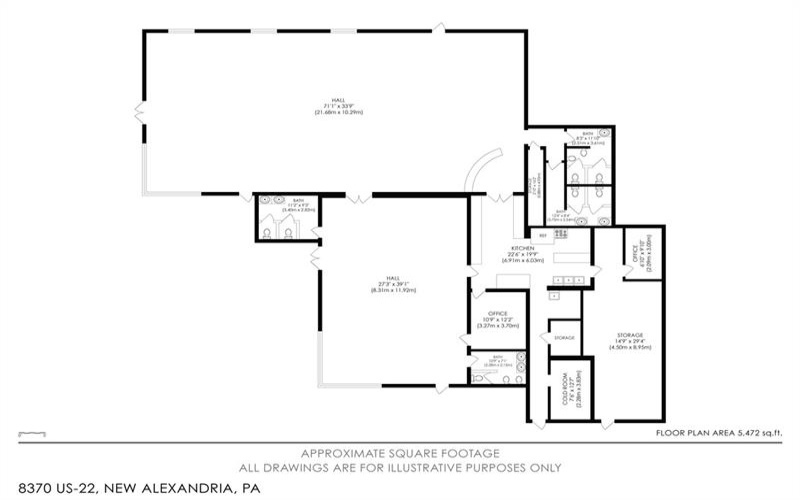8370 Route 22, New Alexandria, 15670, ,Commercial-industrial-business,For Sale,Route 22,1765887
