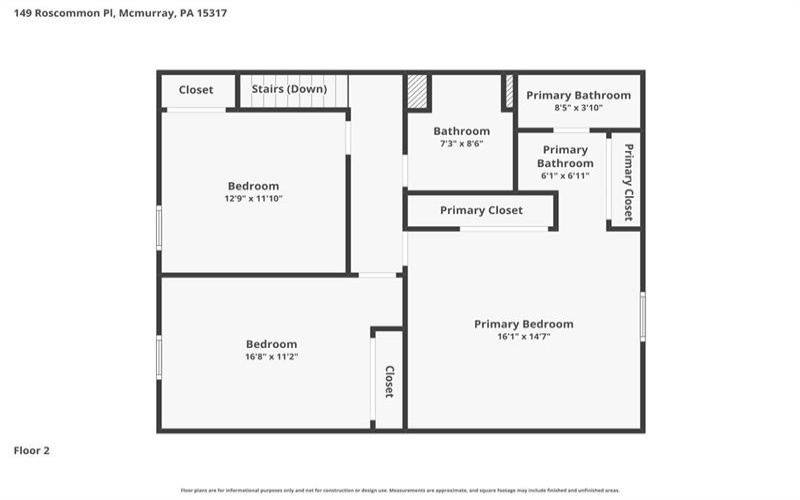 149 ROSCOMMON PLACE, Canonsburg, 15317, 3 Bedrooms Bedrooms, 8 Rooms Rooms,2.1 BathroomsBathrooms,Residential,For Sale,ROSCOMMON PLACE,1764775