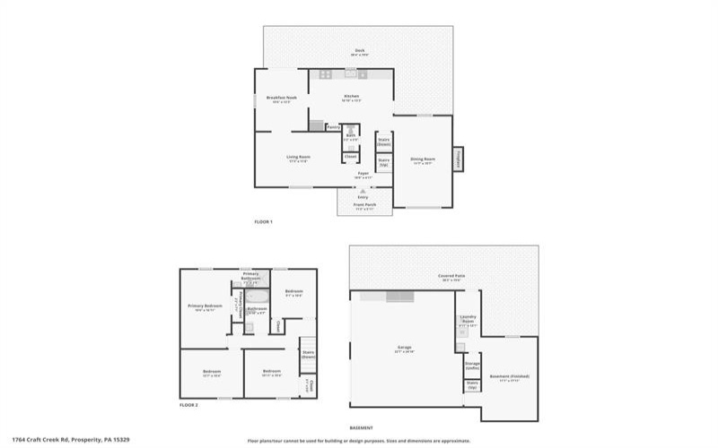 1764 Craft Creek Road, Prosperity, 15329, 4 Bedrooms Bedrooms, 10 Rooms Rooms,2.1 BathroomsBathrooms,Residential,For Sale,Craft Creek Road,1770828