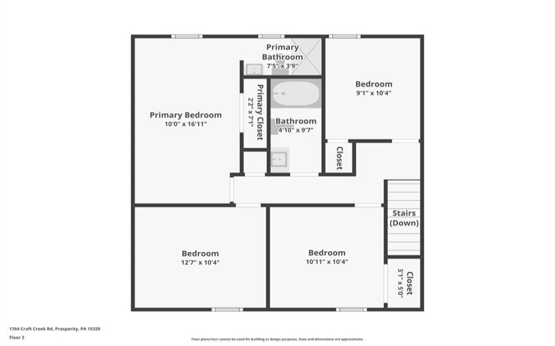 1764 Craft Creek Road, Prosperity, 15329, 4 Bedrooms Bedrooms, 10 Rooms Rooms,2.1 BathroomsBathrooms,Residential,For Sale,Craft Creek Road,1770828