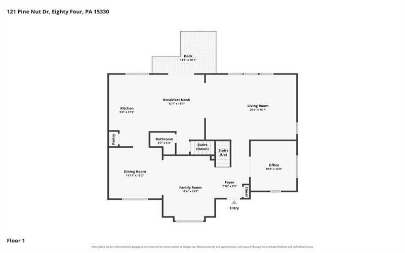 121 Pine Nut Drive, Eighty Four, 15330, 4 Bedrooms Bedrooms, 11 Rooms Rooms,2.2 BathroomsBathrooms,Residential,For Sale,Pine Nut Drive,1770563