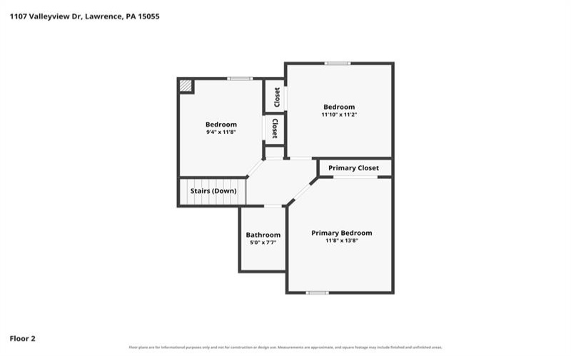 1107 Valleyview Dr, Lawrence, 15055, 3 Bedroom Bedrooms, 7 Room Rooms,1.2 BathroomBathrooms,Residential,For Sale,Valleyview Dr,1772641
