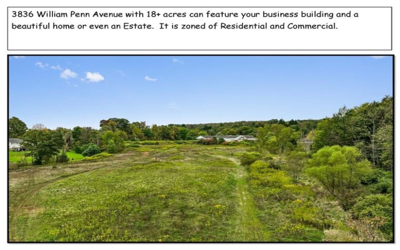 3836 William Penn Ave, Johnstown, 15909, ,Farm-acreage-lot,For Sale,William Penn Ave,1775359