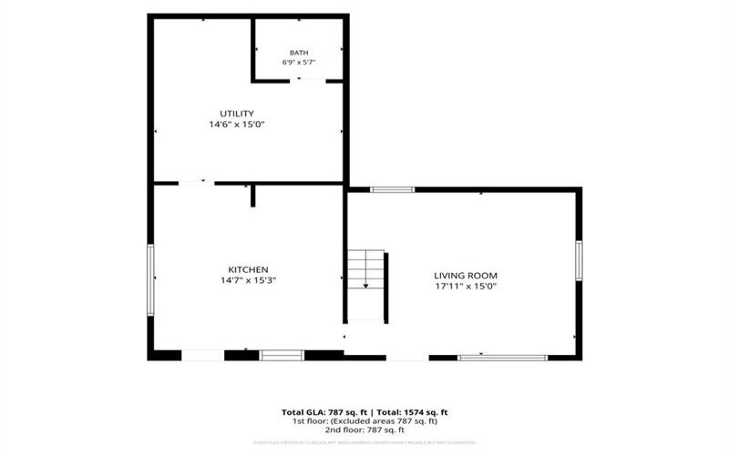 99 Charles St, Washington, 15301, 3 Bedroom Bedrooms, 6 Room Rooms,2 BathroomBathrooms,Residential,For Sale,Charles St,1778932